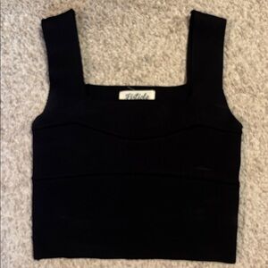 Listicle Black Tank